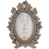 Clayre & Eef 2F0987 Portafoto 18x3x24 cm - 10x15 cm Marrone Ovale
