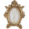 Clayre & Eef 2F1011 Portafoto 20x3x26 cm - 10x15 cm color oro