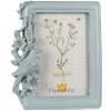 Clayre & Eef 2F1016 Portafoto 16x2x19 cm - 10x15 cm Blu