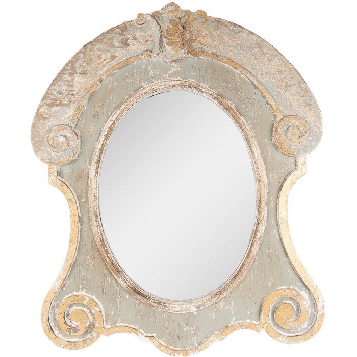Clayre & Eef 52S266 Specchio 69x3x84 cm Marrone - Beige