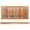 Clayre & Eef 5H0637 Portabottiglie da vino 65x28x33 cm Marrone Rettangolo
