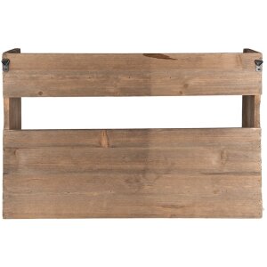 Clayre & Eef 5H0641 Scaffale a muro 60x12x42 cm Marrone