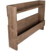 Clayre & Eef 5H0641 Scaffale a muro 60x12x42 cm Marrone