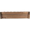 Clayre & Eef 5H0642 Portabottiglie da vino 57x28x14 cm Marrone