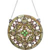 Clayre & Eef 5LL-6271 Quadro Tiffany Ø 30x1 cm Verde Rotondo