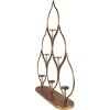 Clayre & Eef 5Y1086 Candeliere 61x13x76 cm Color rame
