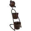 Clayre & Eef 5Y1159 Portapiante 32x20x62 cm Marrone