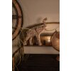 Clayre & Eef 65181M Decorazione Elefante 30 cm Bianco - Nero