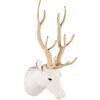 Clayre & Eef 65188M Decorazione Cervo 18x24x42 cm Beige