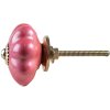 Clayre & Eef 65205 Pomello per porta Ø 4x4 cm Rosa