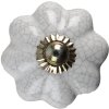 Clayre & Eef 65210 Pomolo per porta Ø 4x4 cm Bianco