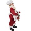 Clayre & Eef 65216 Decorazione Babbo Natale 16x8x28 cm Rosso