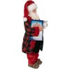 Clayre & Eef 65222 Decorazione Babbo Natale 16x8x28 cm Rosso