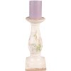 Clayre & Eef 6CE1539L Candeliere Ø 13x30 cm Rosa - Beige
