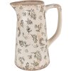 Clayre & Eef 6CE1547 Vaso per decorazioni 15x10x19 cm Verde - Beige