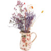 Clayre & Eef 6CE1550M Vaso da decorazione 16x12x18 cm Rosa - Beige