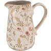 Clayre & Eef 6CE1552M Vaso per decorazioni 16x11x18 cm Rosa - Beige