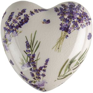 Clayre & Eef 6CE1554M Decorazione Cuore 8x8x4 cm...