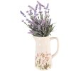 Clayre & Eef 6CE1558M Vaso per decorazioni 15x10x19 cm Rosa - Beige