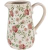 Clayre & Eef 6CE1563M Vaso per decorazioni 16x11x18 cm Rosa - Beige