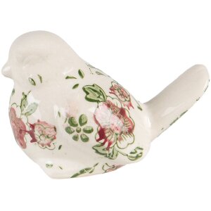 Clayre & Eef 6CE1567M Decorazione Uccello Ceramica...