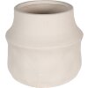 Clayre & Eef 6CE1568M Vaso da fiori decorativo Ø 15x13 cm Beige
