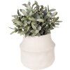 Clayre & Eef 6CE1568M Vaso da fiori decorativo Ø 15x13 cm Beige