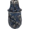 Clayre & Eef 6CE1571M Vaso di decorazione Ø 13x25 cm Blu