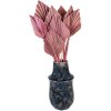 Clayre & Eef 6CE1571M Vaso di decorazione Ø 13x25 cm Blu