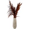 Clayre & Eef 6CE1576L Vaso da decorazione Ø 14x40 cm Verde - Beige