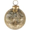 Clayre & Eef 6GL3845 Palla di Natale Ø 9x10 cm color oro