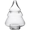 Clayre & Eef 6GL4222 Barattolo portaoggetti albero di Natale Ø19x29cm vetro stile country