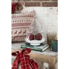 Clayre & Eef 6GL4222 Barattolo portaoggetti albero di Natale Ø19x29cm vetro stile country