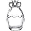 Clayre & Eef 6GL4235S Barattolo con coperchio Ø 7x11 cm Bonbonniere trasparente