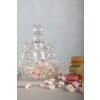 Clayre & Eef 6GL4239 Barattolo con coperchio 12x9x17 cm Bonbonniere trasparente