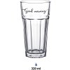 Clayre & Eef 6GL4372 Bicchiere per bere Ø 8x15 cm - 320 ml Bicchiere per acqua
