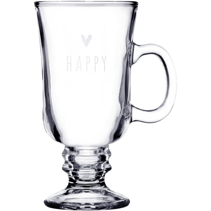 Clayre & Eef 6GL4373 Bicchiere da tè 10x8x15 cm - 200 ml