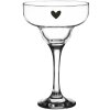 Clayre & Eef 6GL4375 Bicchiere Margarita trasparente Ø 7x17 cm 200 ml