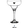 Clayre & Eef 6GL4375 Bicchiere Margarita trasparente Ø 7x17 cm 200 ml