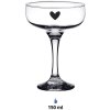 Clayre & Eef 6GL4376 Bicchiere da champagne Ø 10x14 cm - 150 ml