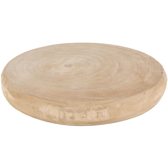 Clayre & Eef 6H1763CH Sottobicchiere Ø 30x4 cm Marrone Rotondo