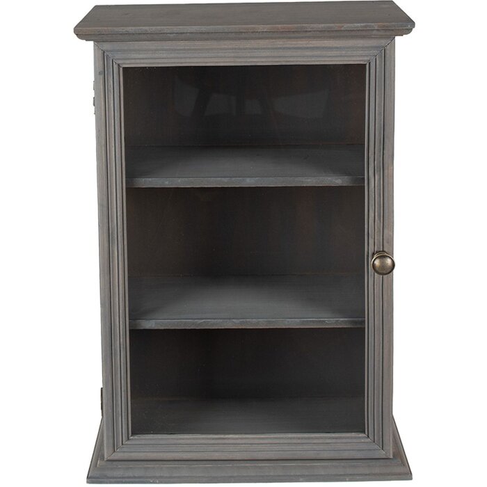 Clayre & Eef 6H1998G Armadio 33x15x50 cm Grigio Rettangolo