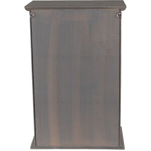Clayre & Eef 6H1998G Armadio 33x15x50 cm Grigio Rettangolo