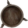 Clayre & Eef 6H2181 Ciotola decorativa Ø 33x13 cm Marrone - Grigio Rotondo