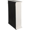 Clayre & Eef 6H2183 Armadio 32x13x51 cm Libreria bianca-marrone