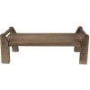 Clayre & Eef 6H2208 Tavolo fioriera 40x17x14 cm Marrone Rettangolo