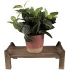Clayre & Eef 6H2208 Tavolo fioriera 40x17x14 cm Marrone Rettangolo