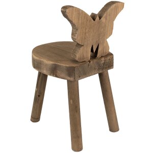 Clayre & Eef 6H2210 Tavolo con fioriera 18x19x34 cm Marrone