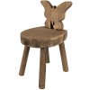 Clayre & Eef 6H2210 Tavolo con fioriera 18x19x34 cm Marrone