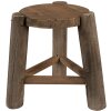 Clayre & Eef 6H2216 Fioriera da tavolo Ø 18x21 cm Marrone